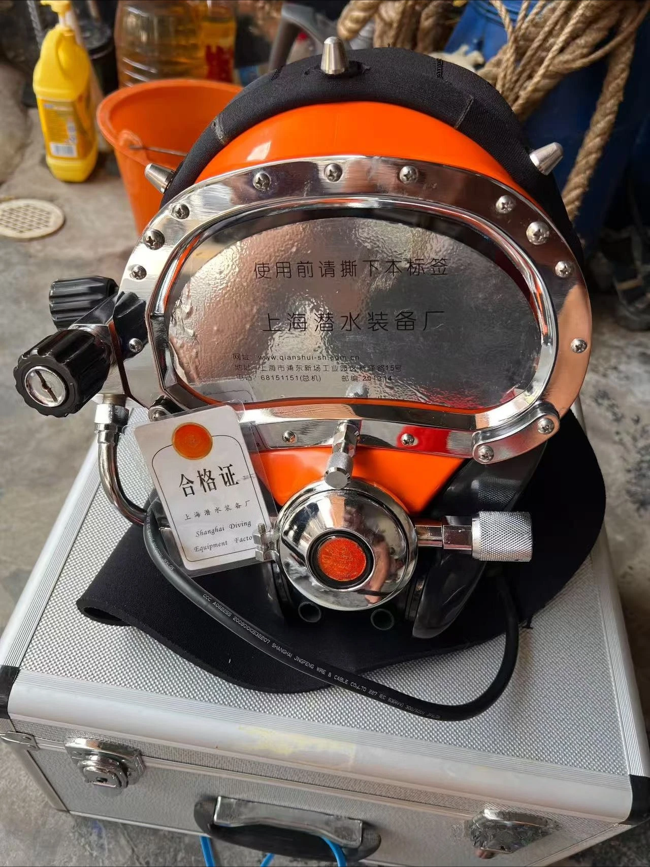 MZ300B Full Face Diving Mask Underwater Communication System Professional Diving Intercom Equipment