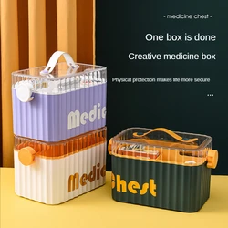 VITCOCO Medical Kit Household Large Capacity Household Small First-aid Kit Full Set of Medicine Storage Box Large Emergency