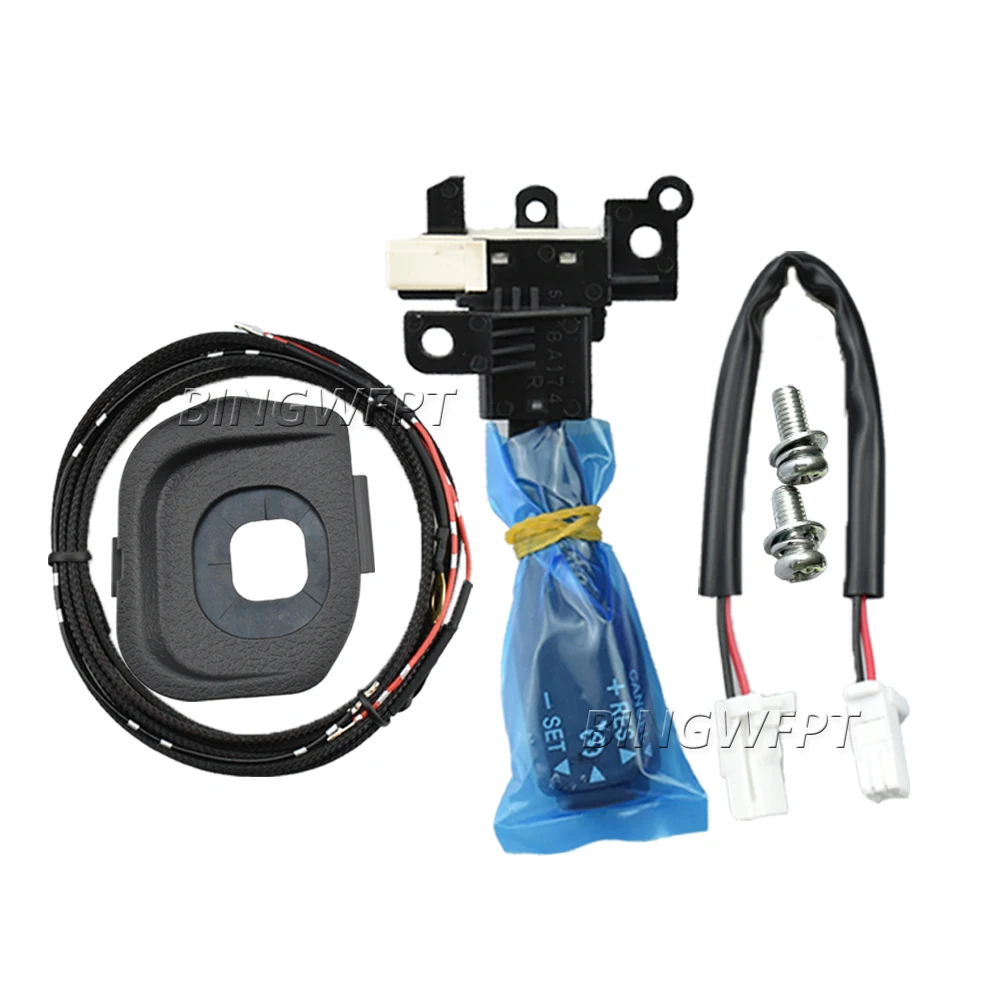 Dust Cover 45186-0K120-C0 84632-34011 Steering Wheel Cruise Control Switch For Toyota Hilux Revo Fortuner SR5 M70 M80 Innova