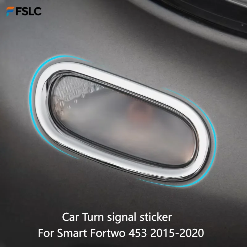 

⭐Genuine⭐ For Smart Fortwo 453 2020 Front Bumper Dynamic Turn Signal Light LED Decor Trim Strip Sticker Daytime Running Light