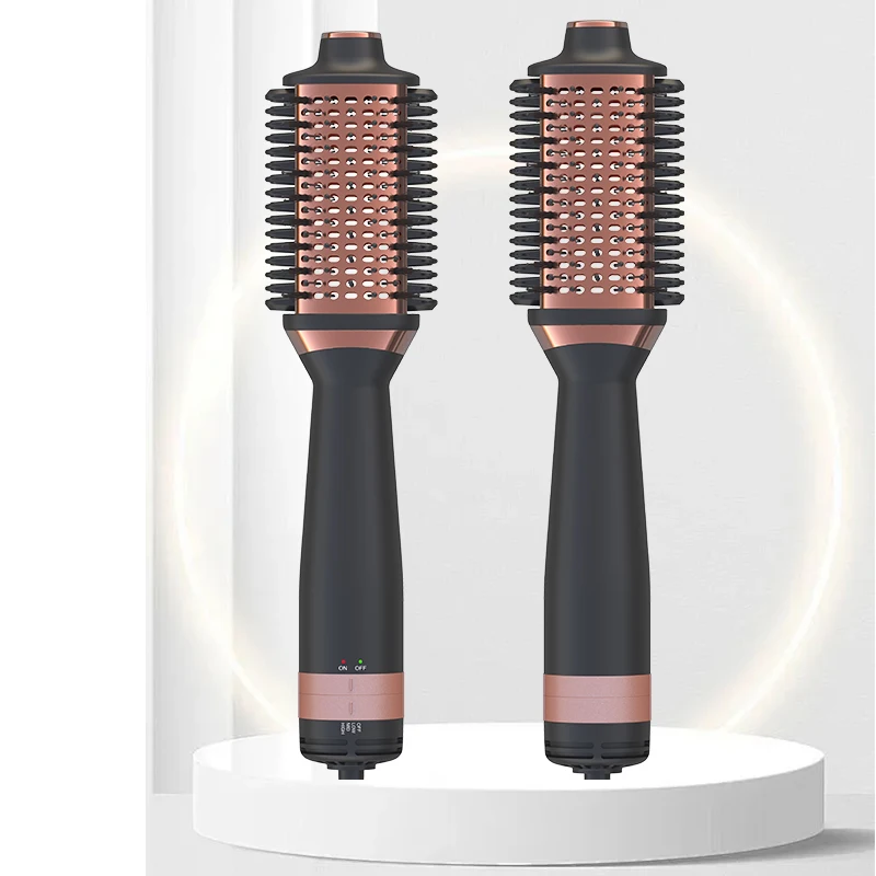 

SMET New Upgrade One Step Hair Dryer and Volumizer Hot Air Brush With Ionic Feature and Diffuser Nozzle for Household