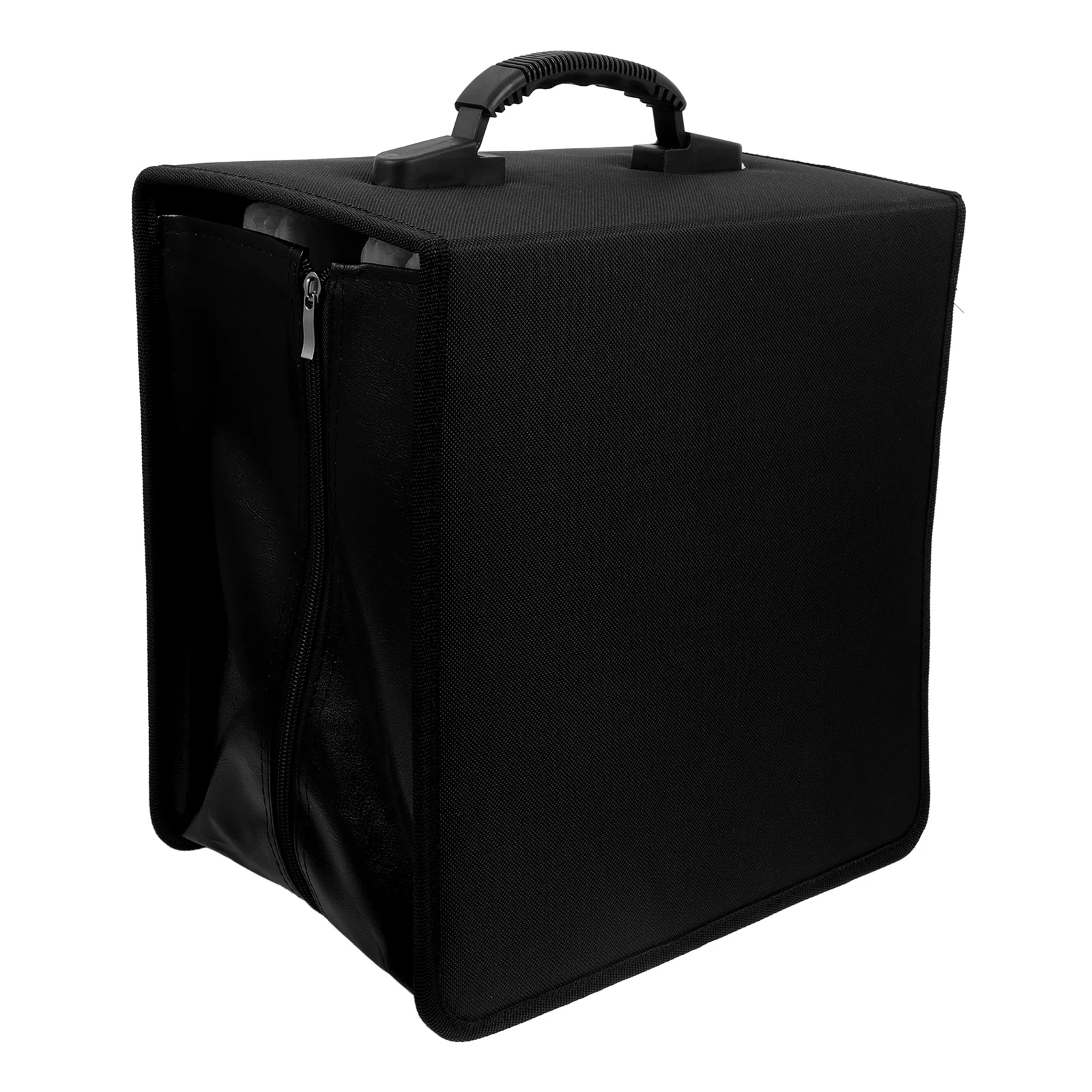 Dvd Storage Case Portable CD Binder Package Display Organizer Black Pu Holders Cases