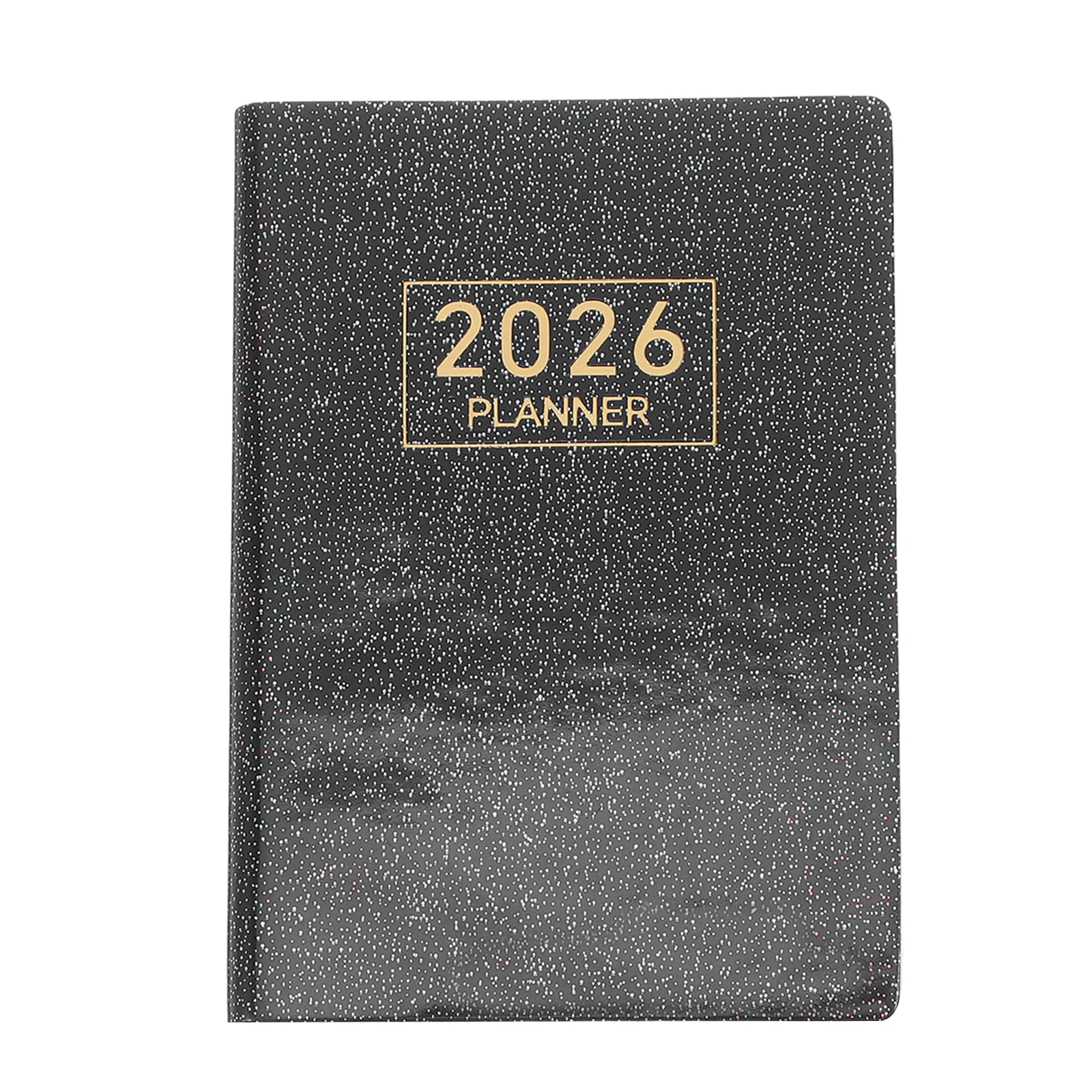 

A7 2026 Compact English Mini Planner Calendar PU Cover Monthly Weekly Small Planner for Purse Scheduling