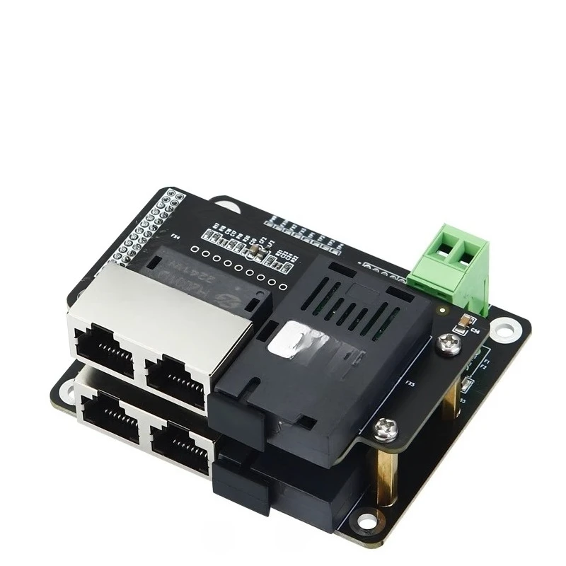 

Electric fiber optic transceiver 100M switch module double-layer embedded explosion-proof ball machine