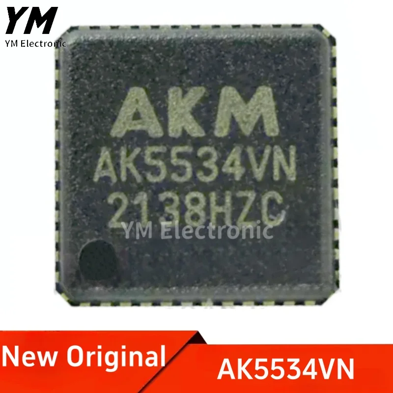 

New Original AK5534VN AK5534 QFN48 4-channel 111dB audio ADC chip