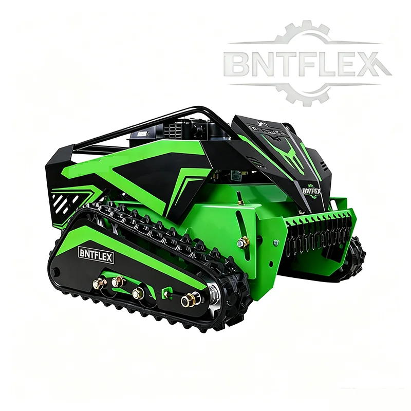 customized lawn mower, fruit tea garden automatic weeding machine, tracked all terrain intelligent mountain land reclamation