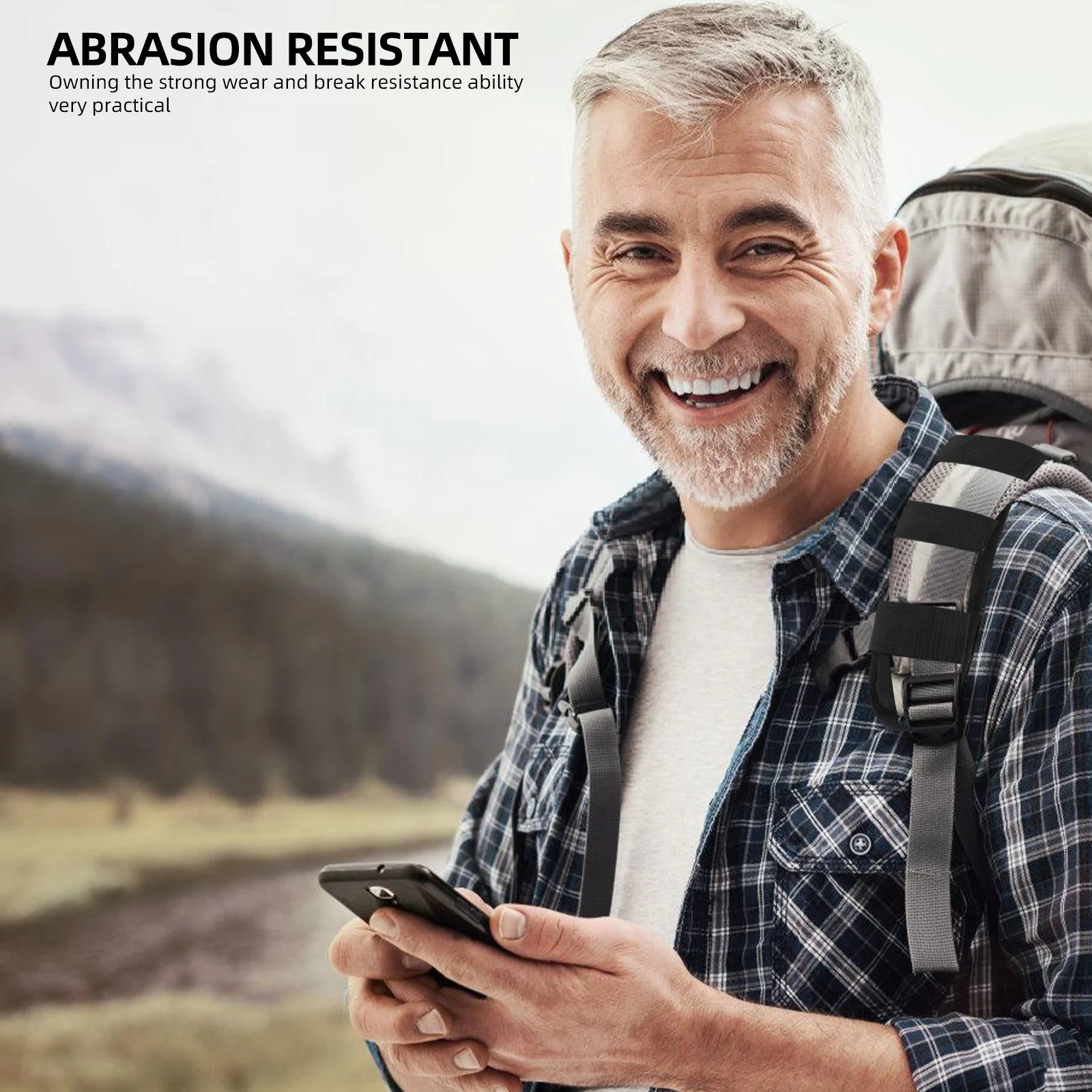

Durable Oxford Cloth Shoulder Cushion Decompression Shoulder Strap Pads Lightweight Soft Non-Slip Backpack Strap Cushion Pads