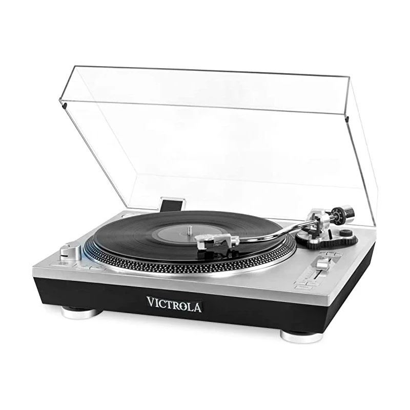 

For Desktop Professional HIFI Vinyl Record Motorized Magnetic Bluetooth Vinyl Record Player LP Retro Gramophone
