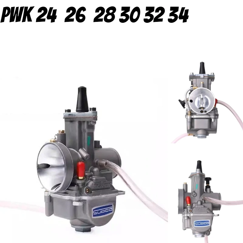 Motorcycle Modification PWK 24 26 28 30 32 34mm with Power Jet Carburetor  2T 4T Universal Scooter Yamaha ATV Dirt Bike KElHIN