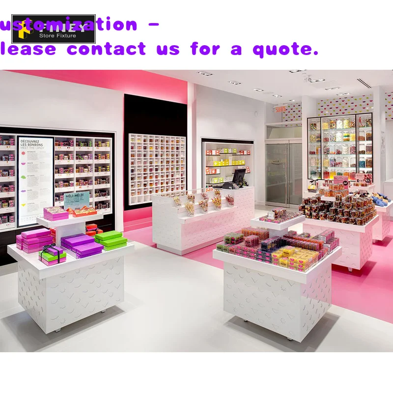 

custom.Candy Kiosk Shop Mall Candy Shop Design Display Sale