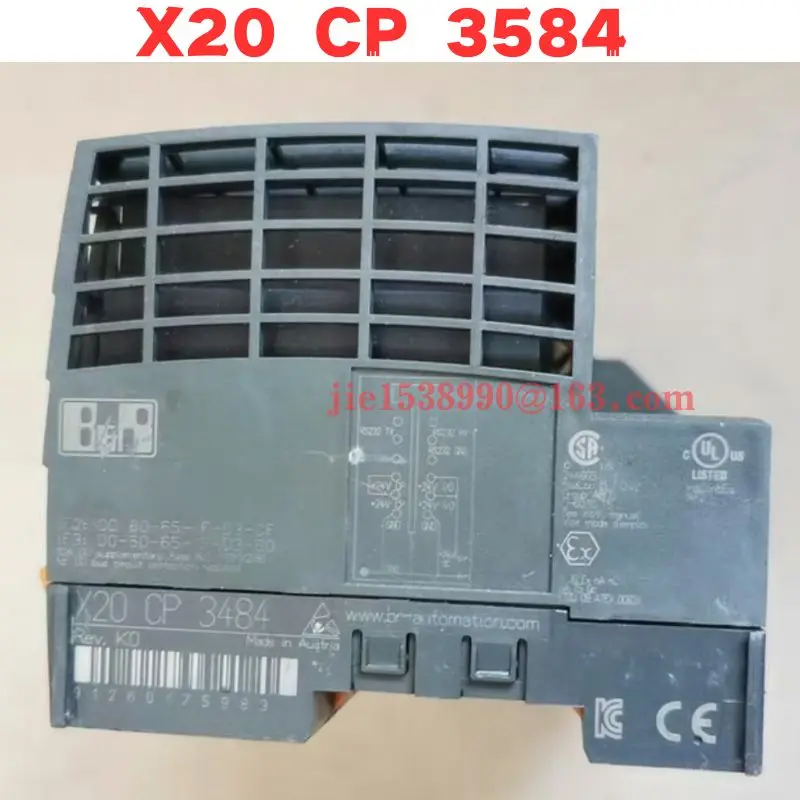 Used Modules X20 CP 3584  Normal Function Tested OK