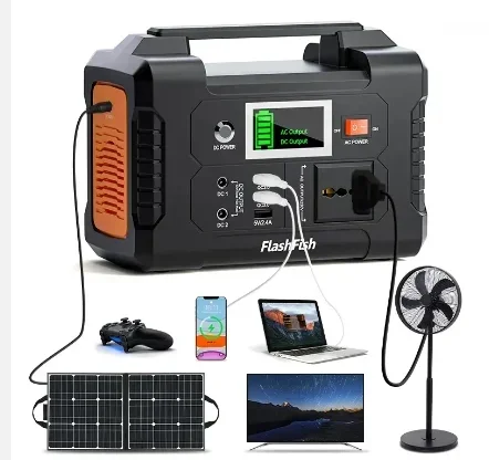 Outdoor Power Supply 200W Lithium Ion Energy System Rechargeable Solar Generator Portable Power Bank Hybrid 5KVA Battery 1KW