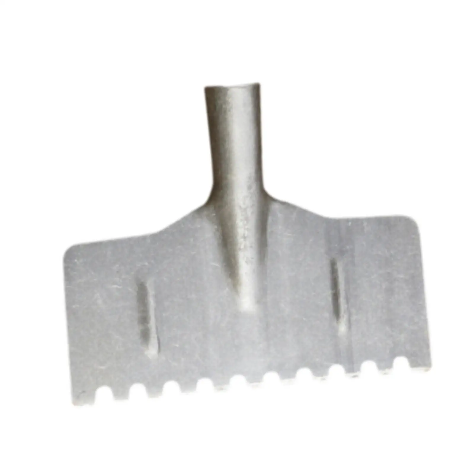 All Steel Ice Scraper with Toothed Design Fast Snow and Ice Removal for Winter Car Windows and Driveway Cleaning