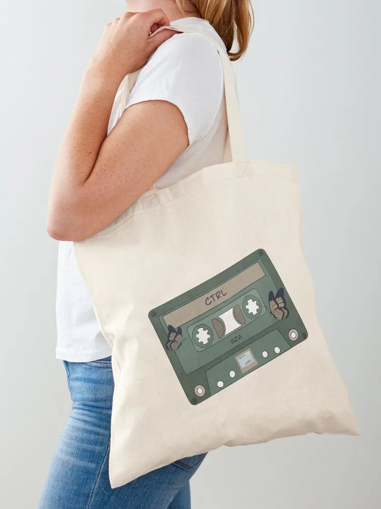 

CTRL by SZA cassette tape Tote Bag tote bag university Candy bags canvas tote bag shopping trolley