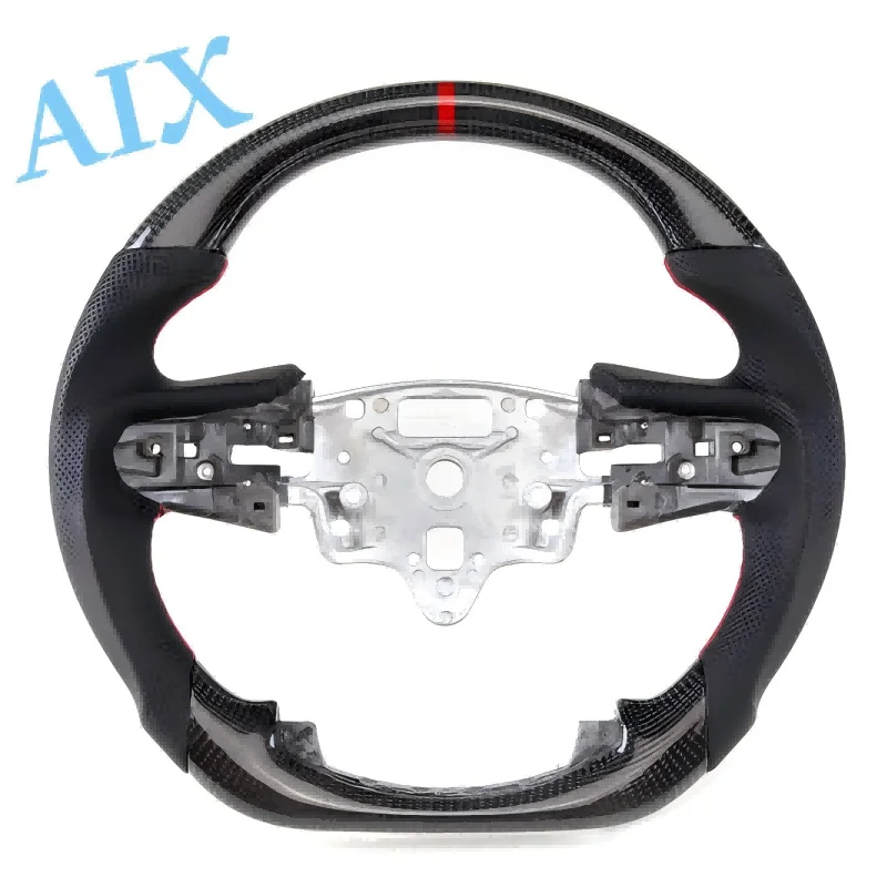 

Рулевое колесо из углеродного волокна, совместимое с Chevrolet Silverado 1500 ZR2 Off-Road Edition 2019-2023 гг.