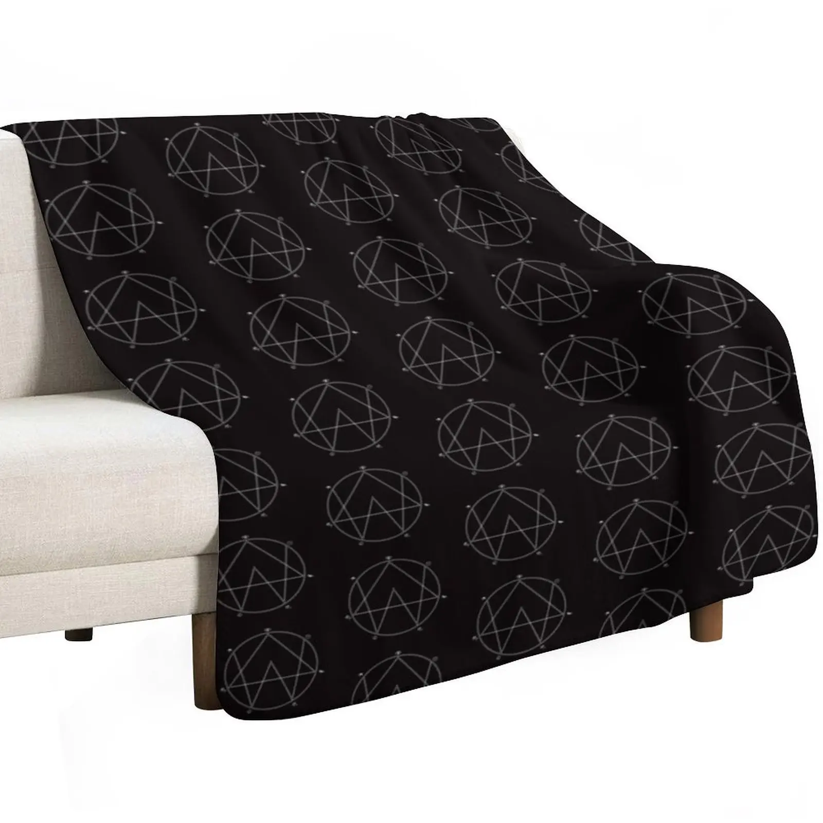 Alison Wonderland Logo Throw Blanket anime For Sofa Thin Comforter Decorative Beds wednesday Decorative Sofa Blankets