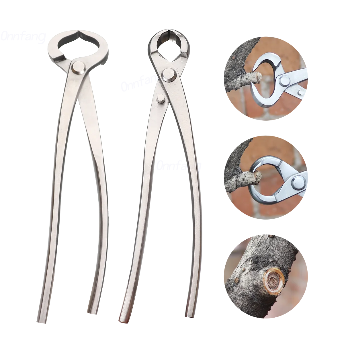 

Profissional Root Cutter Bonsai Cutter Concave Edge Scissors Steel Bonsai Tools for Pruning Bonsai Tree Brunches Knots