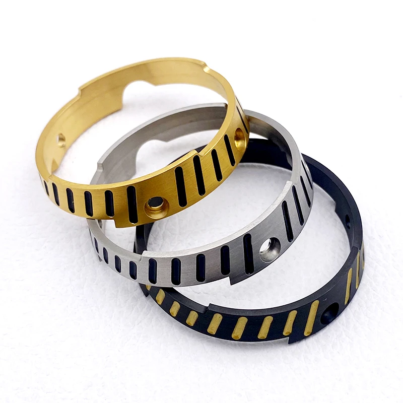 Mod Gold/Black/Silver Shroud Monster Protect Armor Tuna Case Shroud Modify Fits for 47mm Marinemaster Diving Watch Case