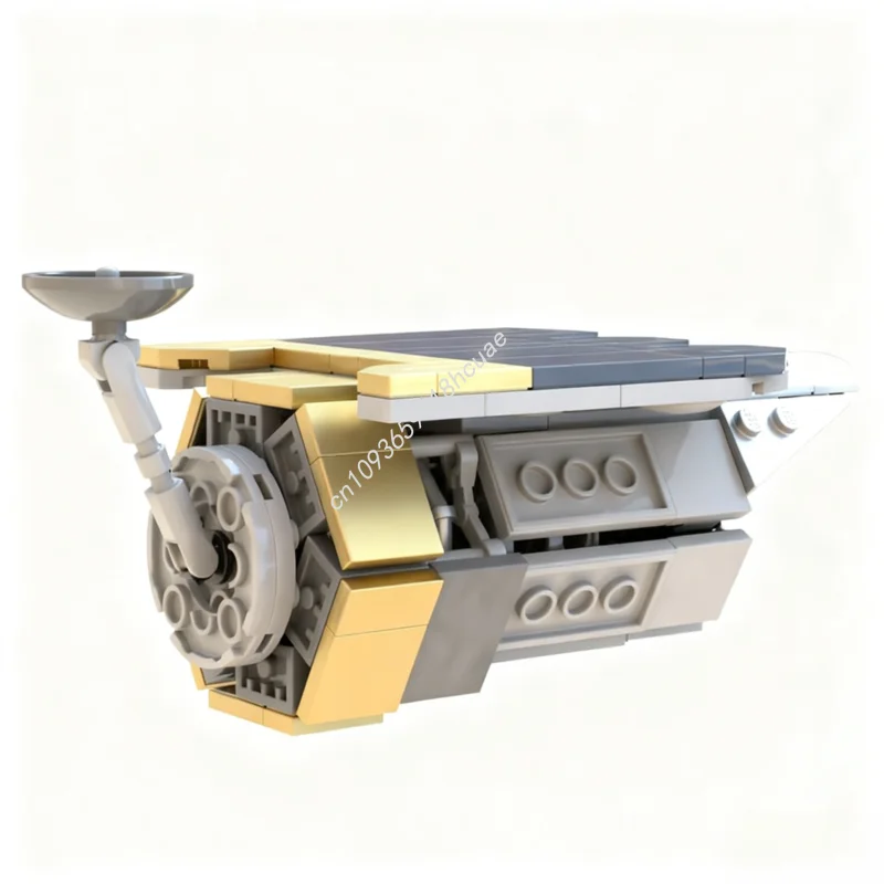 159pcs MOC cy 그레이스 로마 우주 망원경 모델 블록 창의적인 장난감 생일 어린이 모듈형 크리스마스 선물