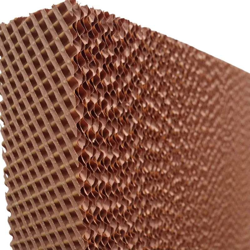 

Kraft Paper Honeycomb Evaporative Cooling Pad - Durable for Farm Animals, Resists Heat Stress, Keeps Animals Healthier