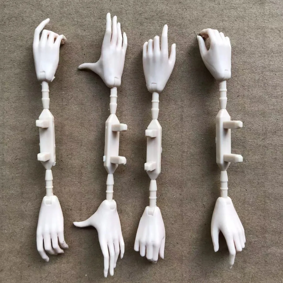 1/6 Puppe Hände Füße Super Weiß Beige Braun Puppe Zubehör 4 Geste Puppe Hände Dekore Für Weibliche Puppen – Detail 14