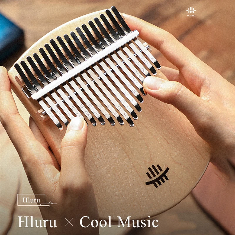 Hluru Kalimba 17 Key Thumb Piano High-quality Professional Kalimba 17 Key Finger Piano Beginners Portable Music Instrument