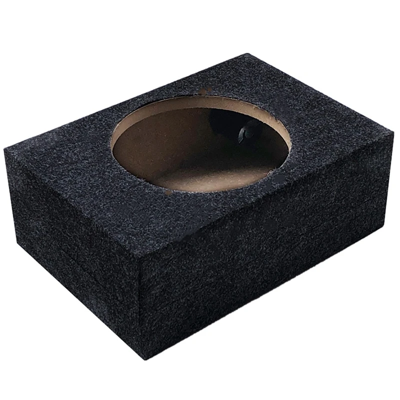 

2X Single 8-Inch Sealed Universal Speaker Boxes Car Speaker Box Car Subwoofer Boxes For Car Music