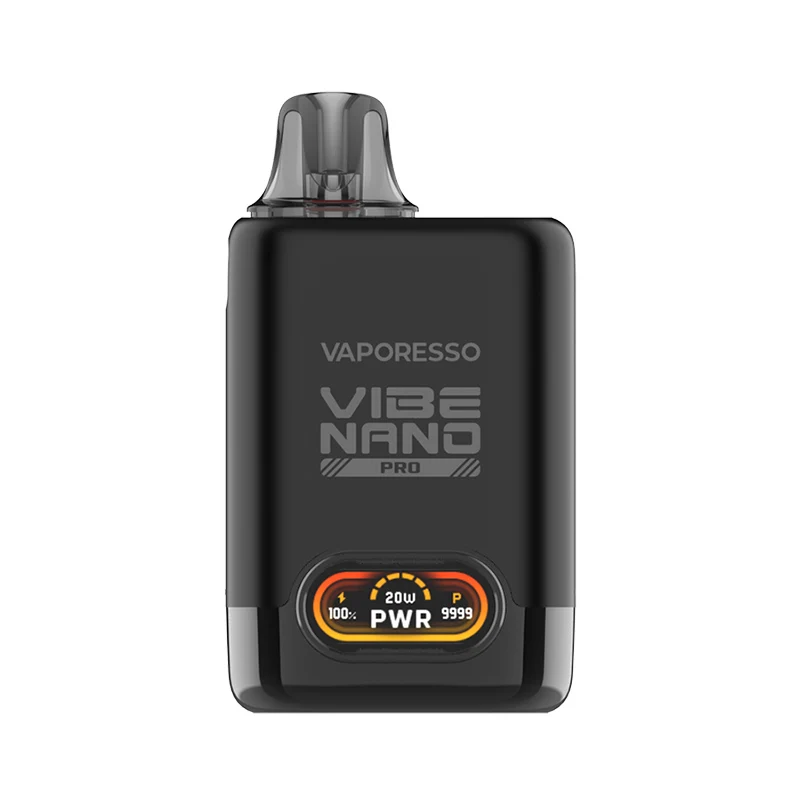 السجائر الإلكترونية الأصلية Vaporesso Vibe Nano Pro Kit بطارية 1500 مللي أمبير في الساعة مع خرطوشة جراب 4.5 مللي شبكة مزدوجة ECO PWR المرذاذ