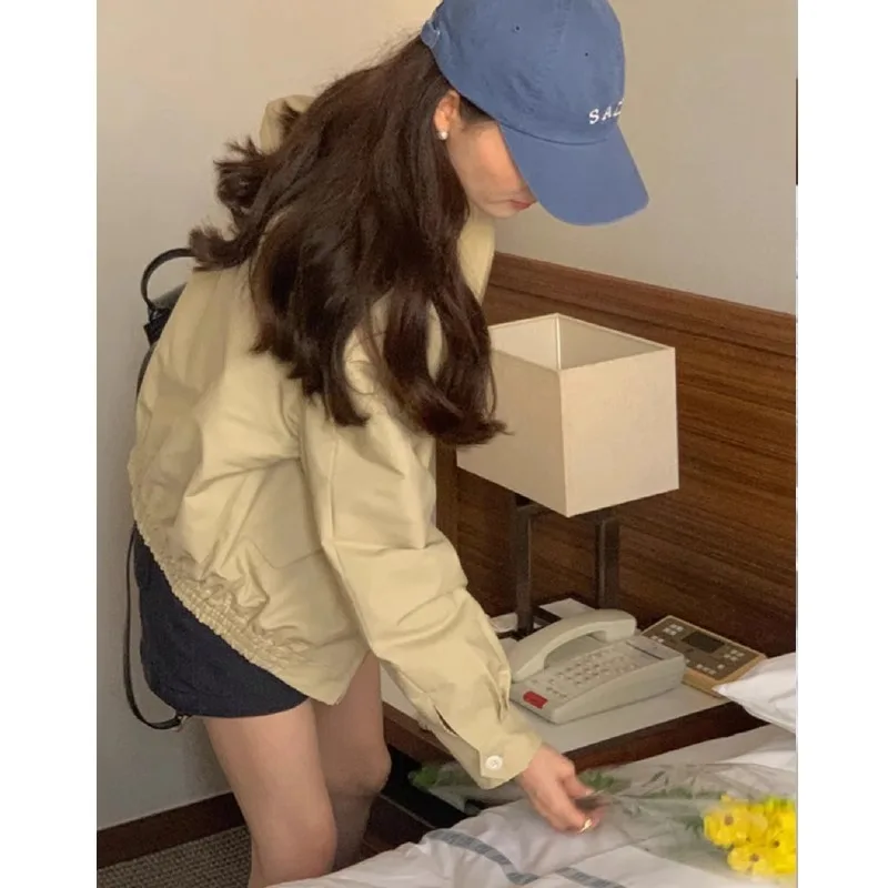 Giacche Donna Abbigliamento da donna Moda Plaid Fidanzato Stile oversize Puro semplice Manica lunga Tasca frontale da donna abbottonata di base