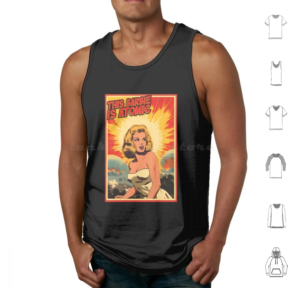¡Esto es Atomic!-camisetas sin mangas Retro barbenelf, chaleco sin mangas, película Ken kensemble, soy kensemble Nuclear