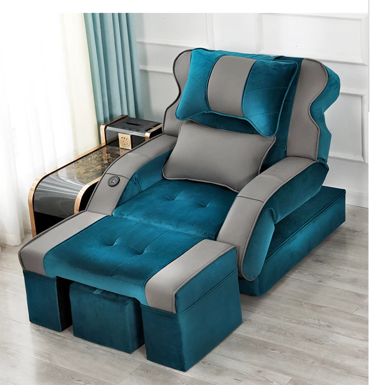 

Pedicure sofa Electric foot bath sofa chair Foot wash sauna ear SPA massage bed pedicure foot soak foot massage chair