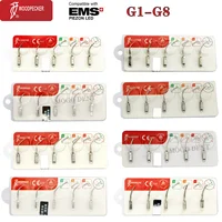 Puntas de escalador Dental Woodpecker, punta de escalado ultrasónico G1 G2 G3 G4 G5 G6 G7 G8 compatible con pieza de mano escaladora EMS UDS