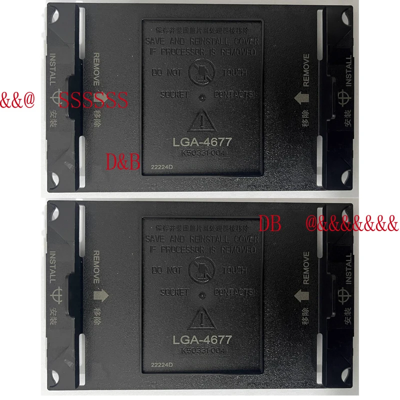 Novo Protetor de Soquete para CPU Xeon LGA-4677, Tampa de Proteção K50331-004
