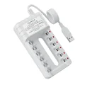 6 slots USB