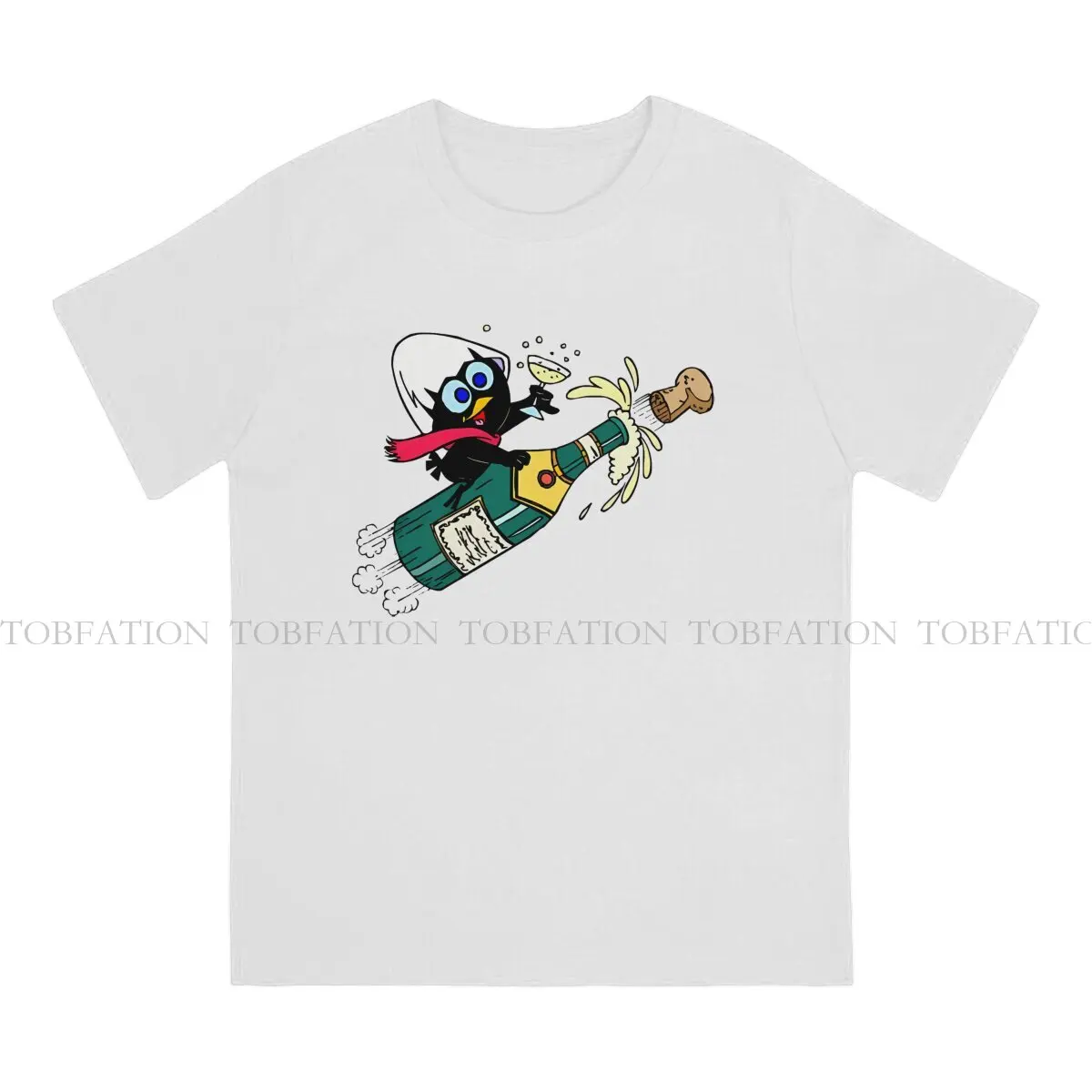 Unique Special TShirt Calimero Cartoon Animation Leisure T Shirt Summer T-shirt For Men Women