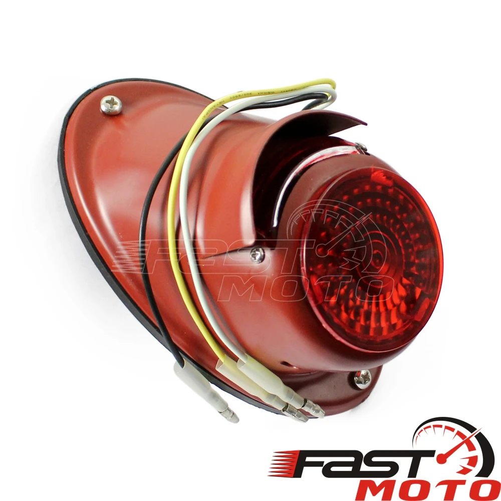 Motorcycle Replica Classic Taillight Brake Stop Lamp Ural Sidecar Indicator Tail Light for BMW K750 KS750 M72 R51 R75 Zündapp