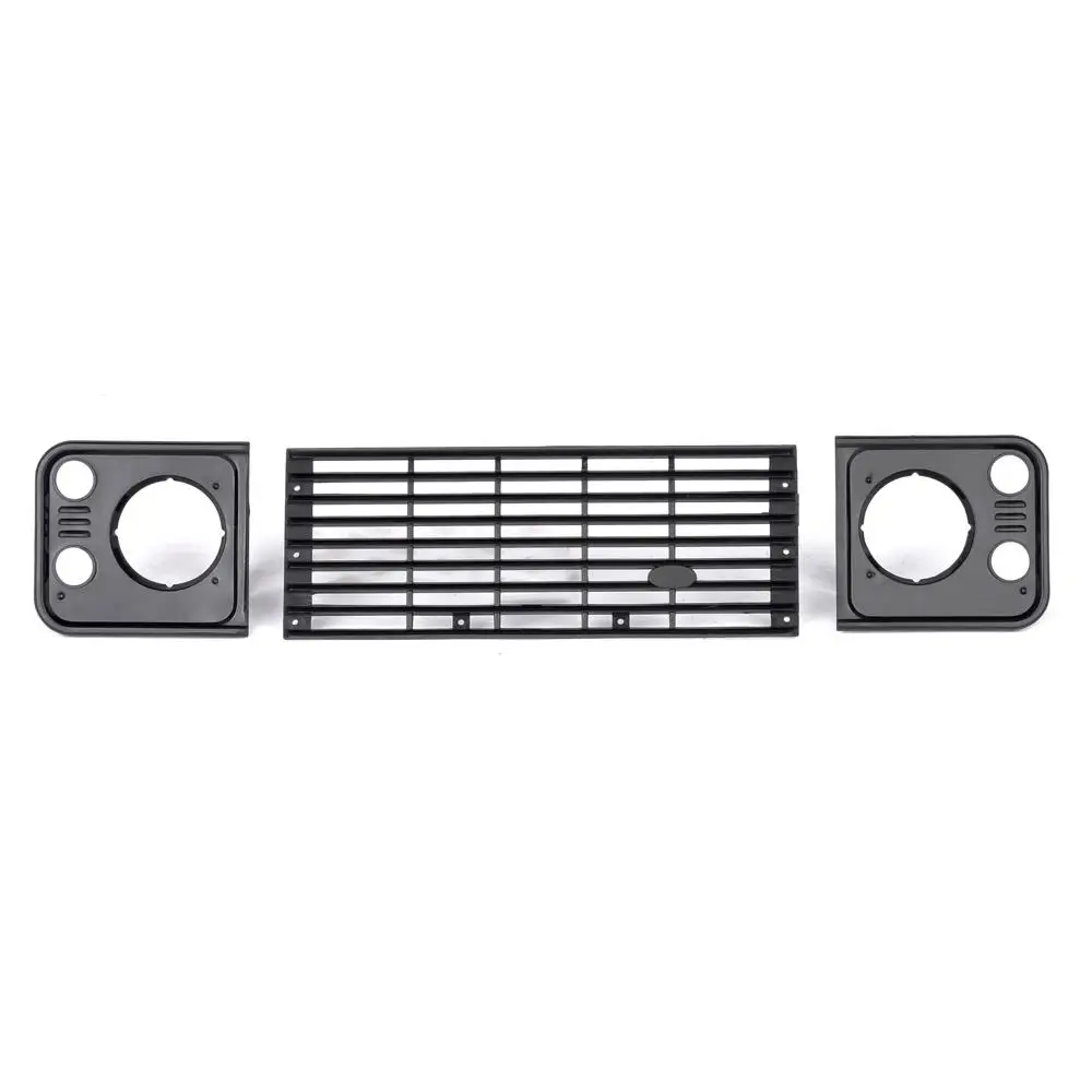 Simulado 324mm rack de bagagem grade de admissão dianteira corpo habitação para 1/10 pista controle remoto veículo traxxas trx4 defender rd110