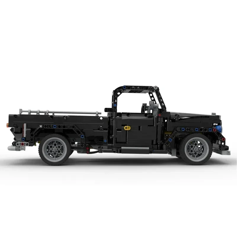 MOC-53002 สีดําคลาสสิกCargoขนส่งรถบรรทุกประกอบเย็บอาคารบล็อกรุ่น 988 ชิ้นส่วนเด็กอาคารบล็อกของเล่นของขวัญ