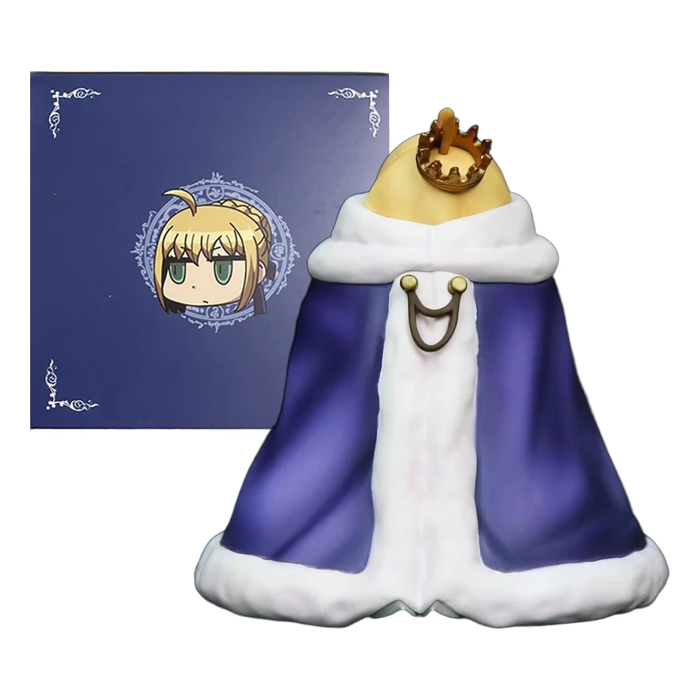 8CM Anime Fate/Stay Night Altria Pendragon Figure Quilt King Dress Model Toy Gift Collection Action Figure PVC