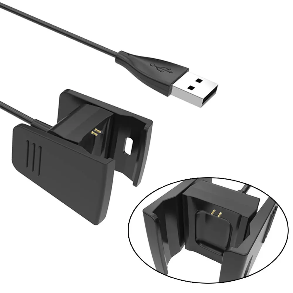 Ładowarka do Fitbit Charge 2 ochrona układu kabel do ładowania USB przewód zastępczy do ładowania Fitbit 2 3