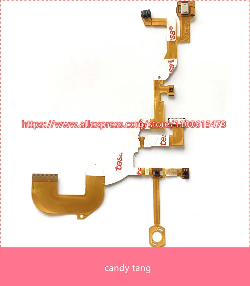 

For Sony W350 Lens Flex cable FPC (with sensor and socket ) Camera Replacement Unit Repair part