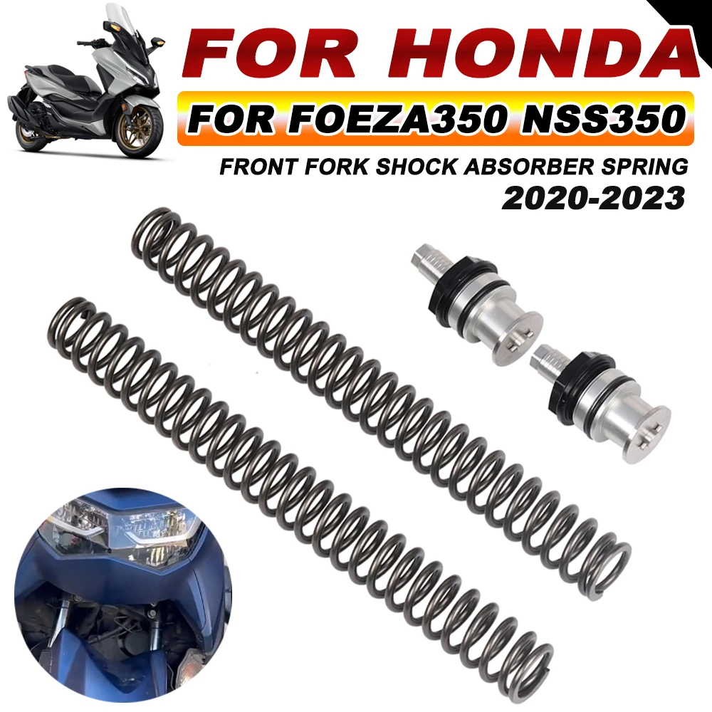 

Motorcycle Front Fork Upgrade Kit Shock Absorber Spring Reinforcing Strengthen Spring for HONDA Forza 350 Forza350 NSS350 Parts