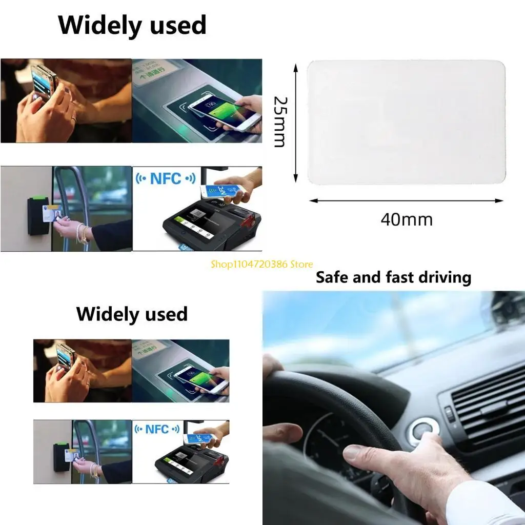 K0EA Ntag213 Chips Sticker Fit Enabled Devices 13.56MHz Adhesive Sticker