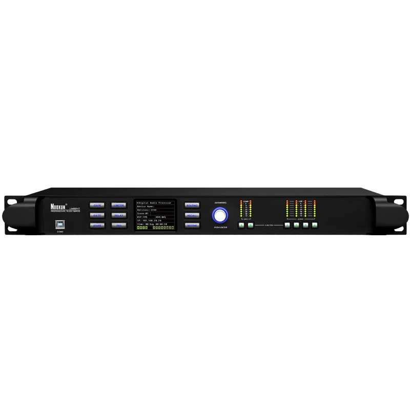 

LM824T 96K Церковный сценический динамик Процессор DSP Эффекты Процессор Dsp Аудиопроцессор Профессиональный 2 в 4 выхода