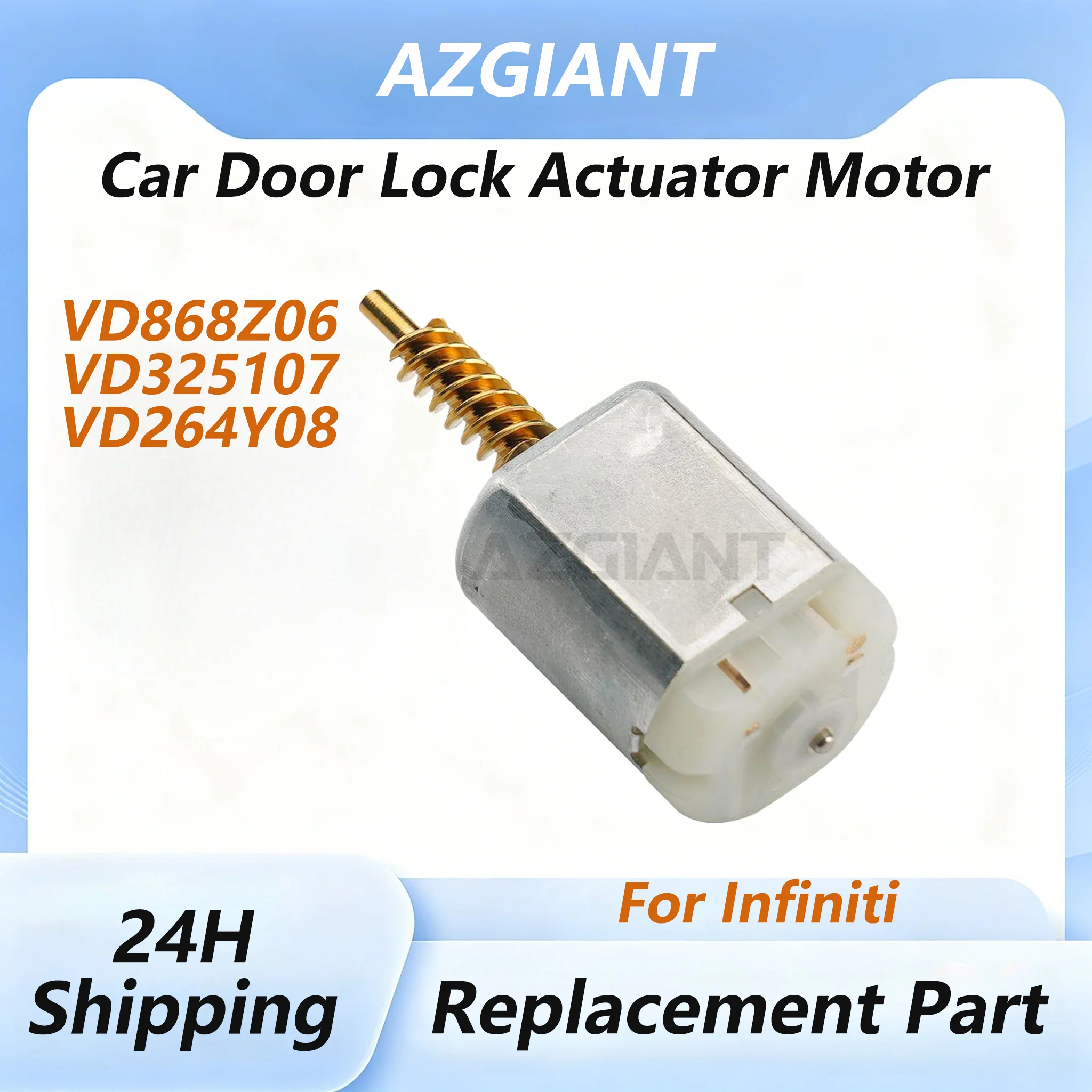 

For 2002-2007 Infiniti G35 COUPE /2004-2010 Infiniti QX56 Car Door Lock Actuator Core Motor 12V Repair High Quality Engine