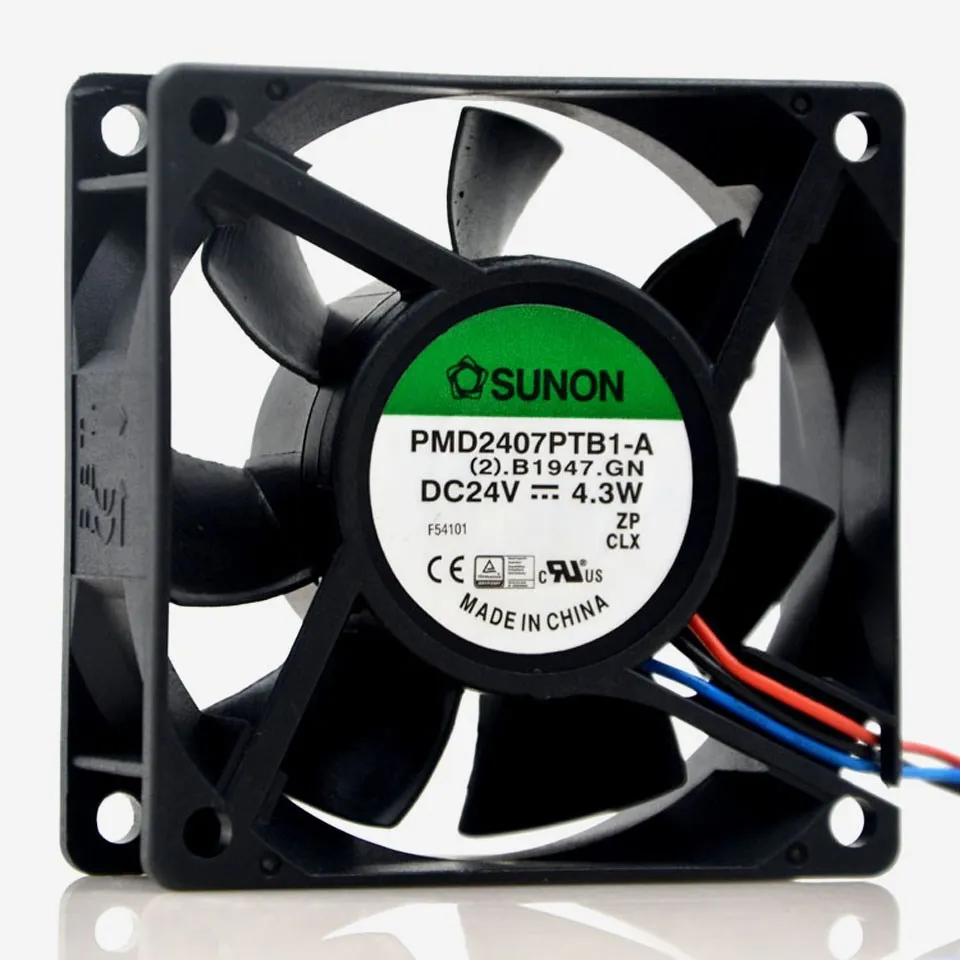 1pcs PMD2407PTB1-A 70mm fan 24V 4.3W 5.0W 7020 3-wire inverter cooling fan