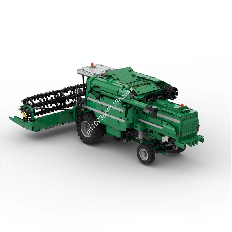 3496 pièces MOC combiner moissonneuse complète RC DEUTZ modèle technique bâtiment cadeau de noël blocs bricolage jouets idée éducation enfants anniversaire