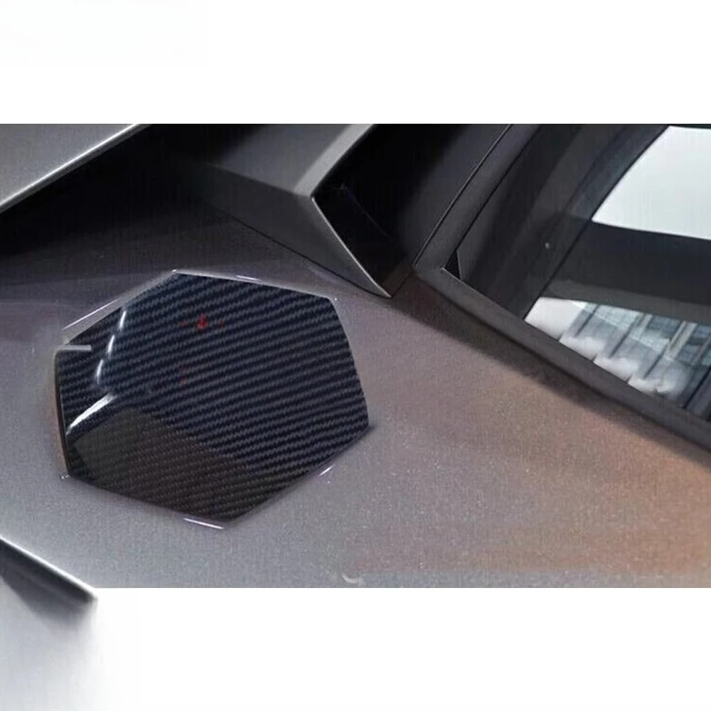 Dry Carbon Fiber Car Fuel Tank Caps forAventador Gas Cover