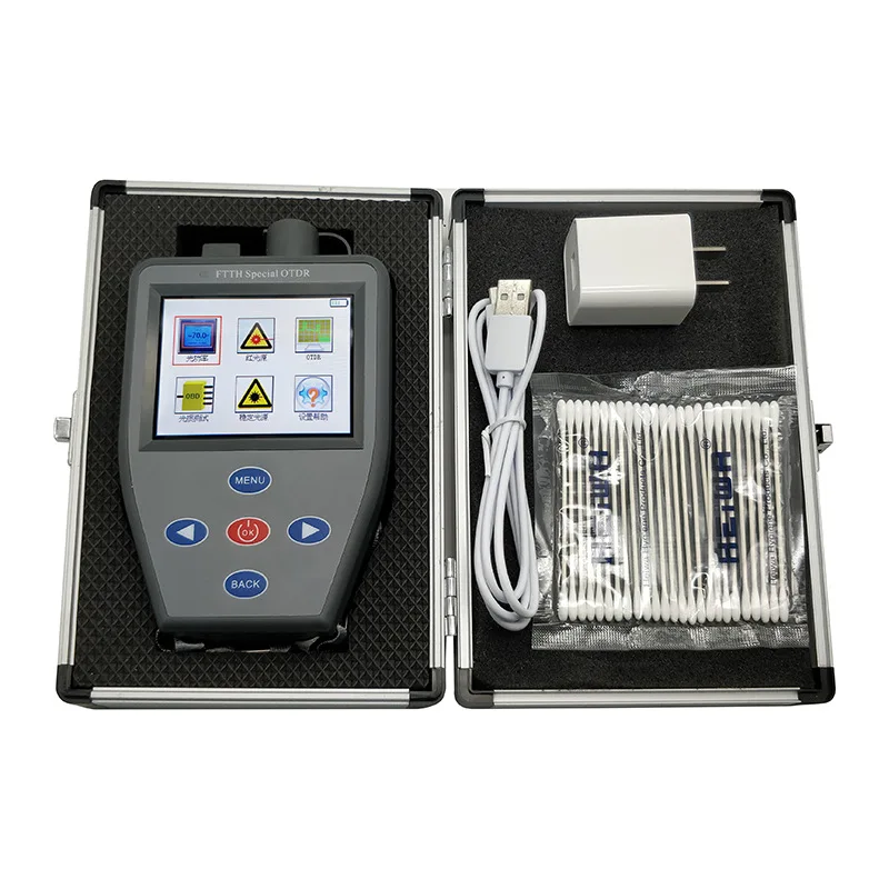 MT-8617 waktu optik Reflectometer Domain OTDR kabel serat optik percobaan titik kerusakan penghalang Breakpoint Tester