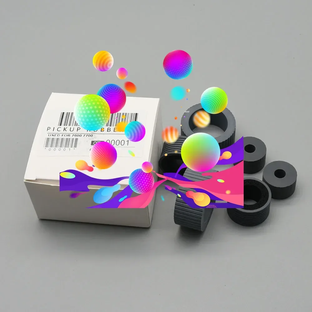 

5SETS PA03740-K010 PA03740-K011 Brake Pick Roller Tire for Fujitsu fi-7600 fi-7700 fi-7700S / fi7600 fi7700 fi7700S